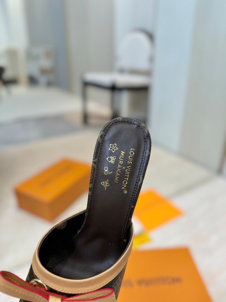 LV High Heeled Sandals(w)-010