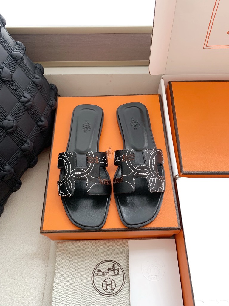 Hermes Slippers(w)-027