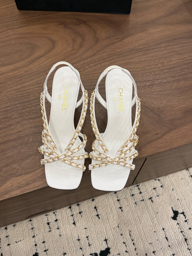 Chanel High Heeled Sandals(w)-018