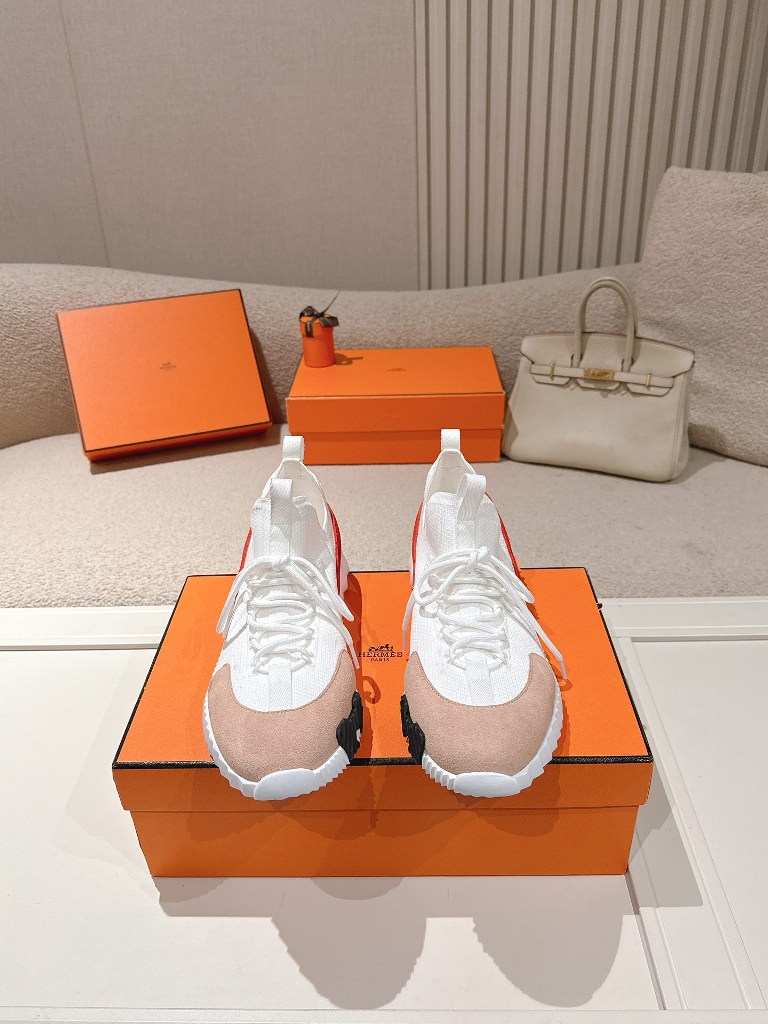 Hermes Couple Shoes-022