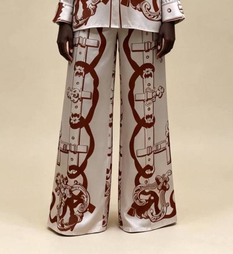 Hermes Silk Pants(w)-A