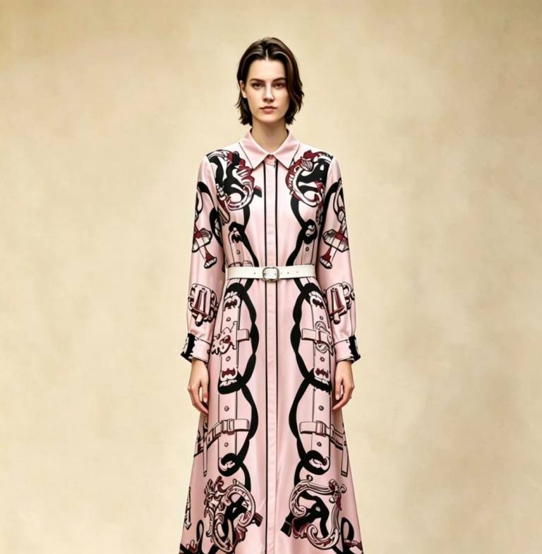 Hermes Silk Dresses-B
