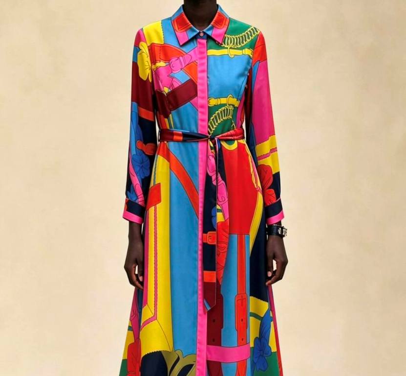 Hermes Silk Dresses-C