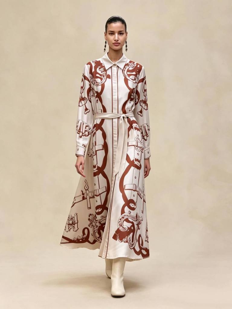Hermes Silk Dresses-D