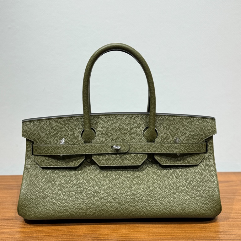 Shoulder Birkin 42cm-TC Leather(61 Olive Green)-004