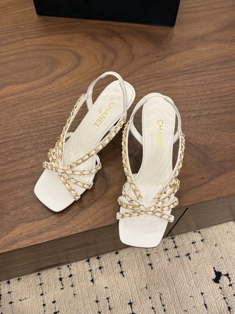 Chanel High Heeled Sandals(w)-018