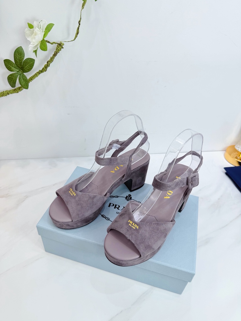 Prada High Heeled Sandals(w)-003