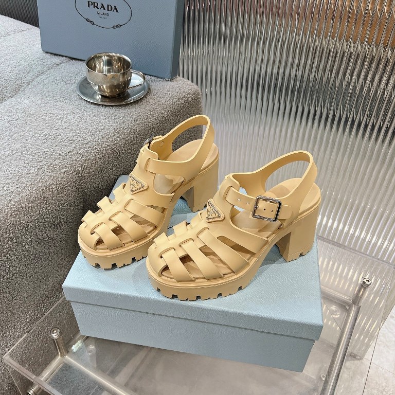 Prada High Heeled Sandals(w)-007