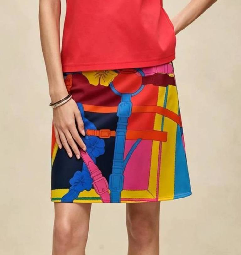 Hermes Silk Skirts-B