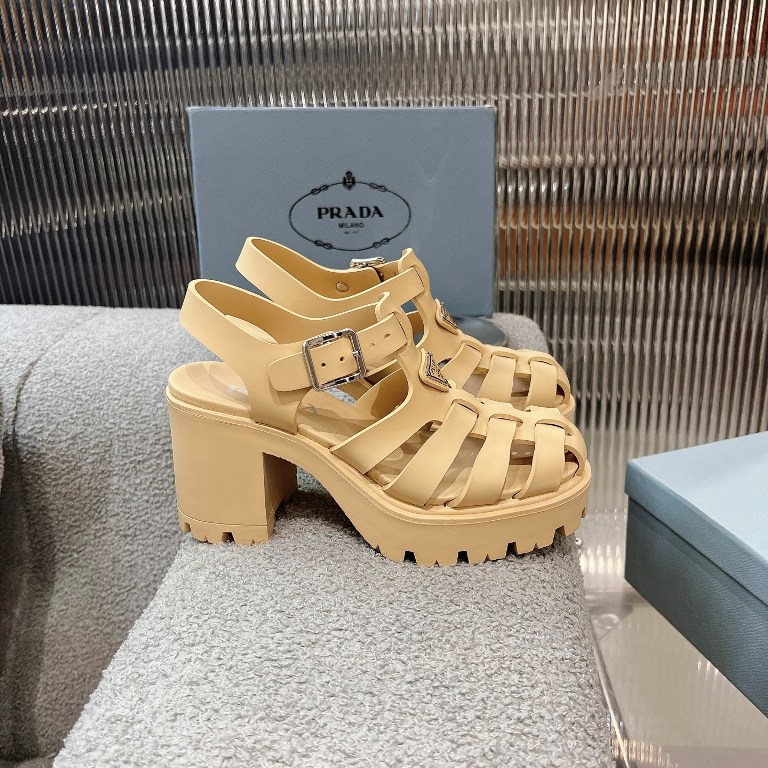 Prada High Heeled Sandals(w)-007