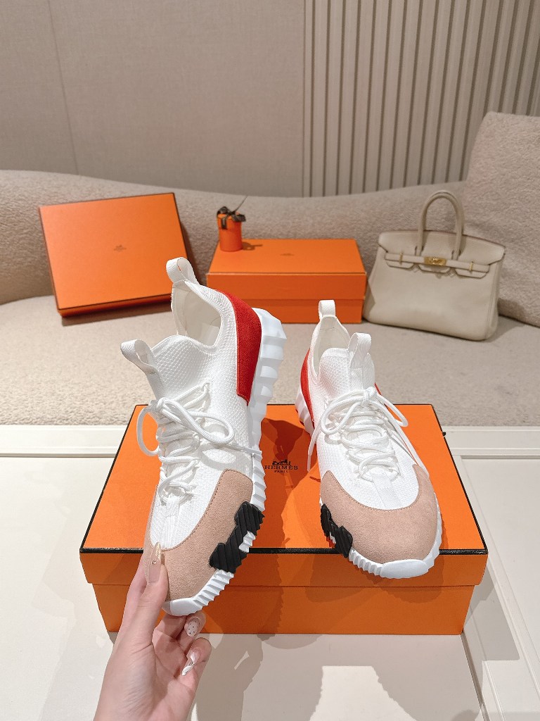 Hermes Couple Shoes-022