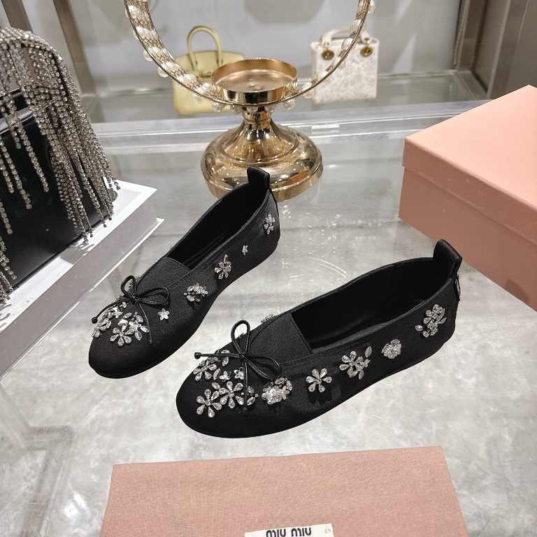 MiuMiu Ballerinas Shoes(w)-016