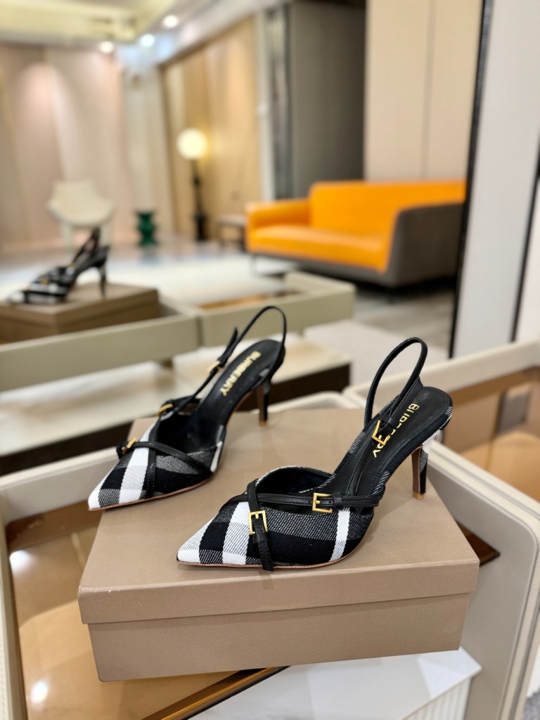 Burberry High Heeled Sandals(w)-012