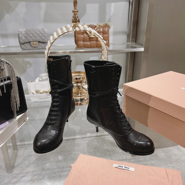 MiuMiu Ankle Boots(w)-002
