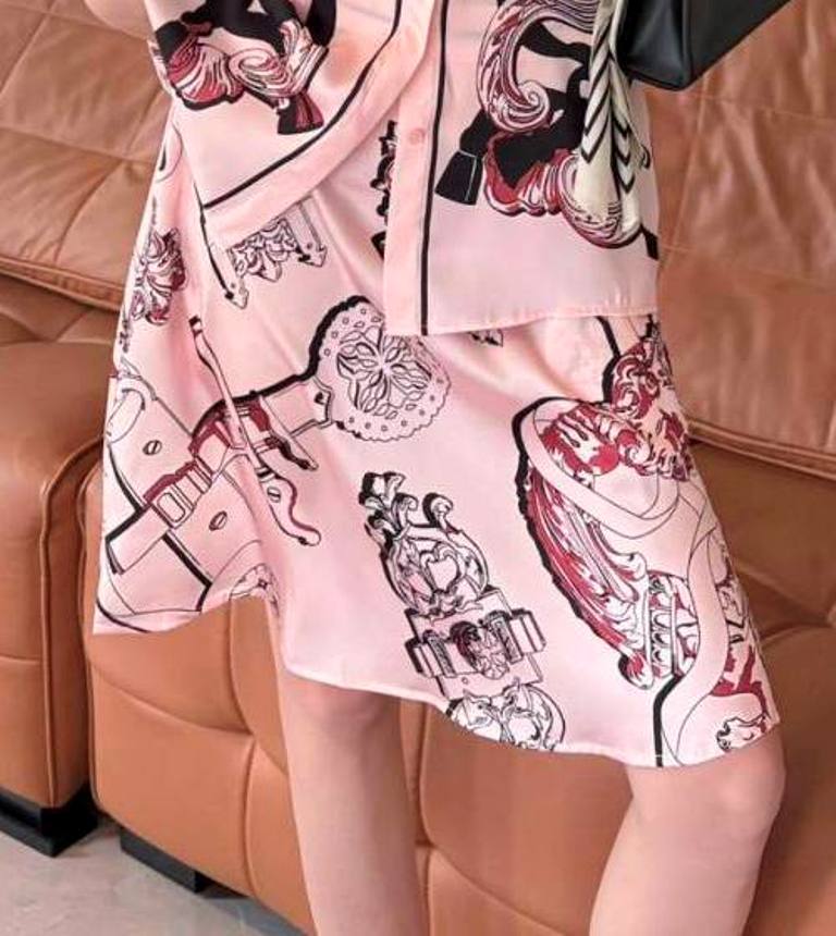 Hermes Silk Skirts-A