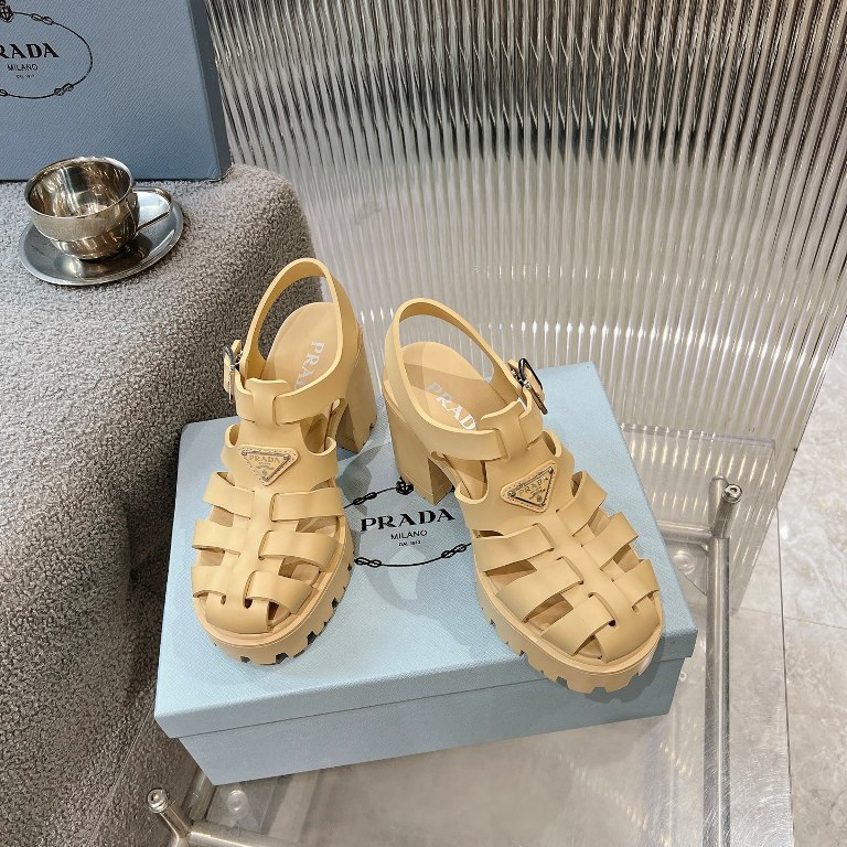 Prada High Heeled Sandals(w)-007