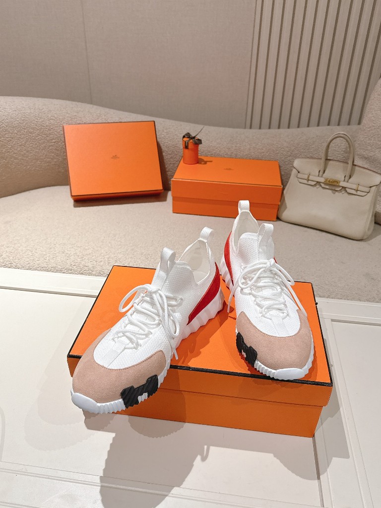 Hermes Couple Shoes-022
