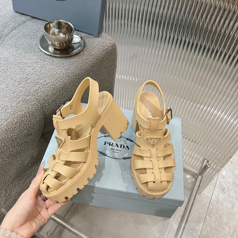Prada High Heeled Sandals(w)-007