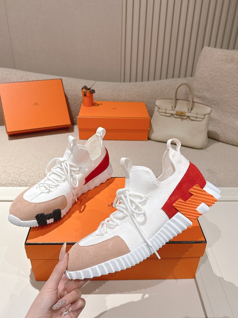 Hermes Couple Shoes-022