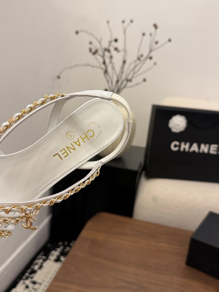 Chanel High Heeled Sandals(w)-018
