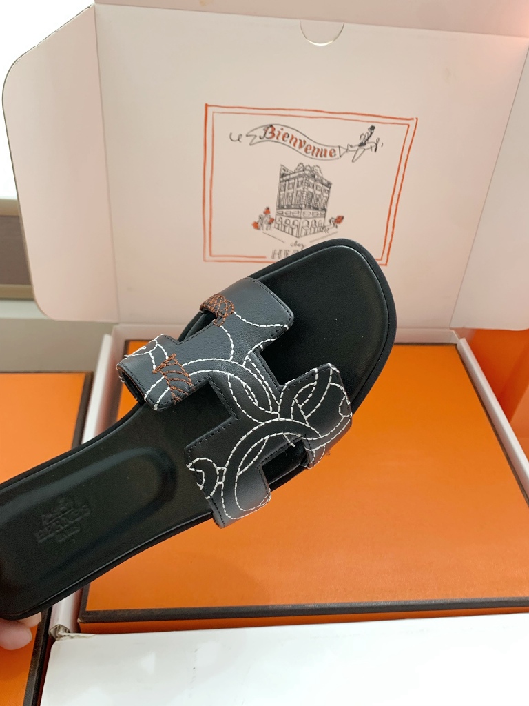 Hermes Slippers(w)-027