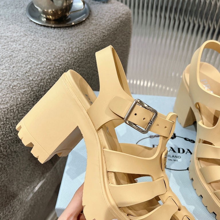 Prada High Heeled Sandals(w)-007