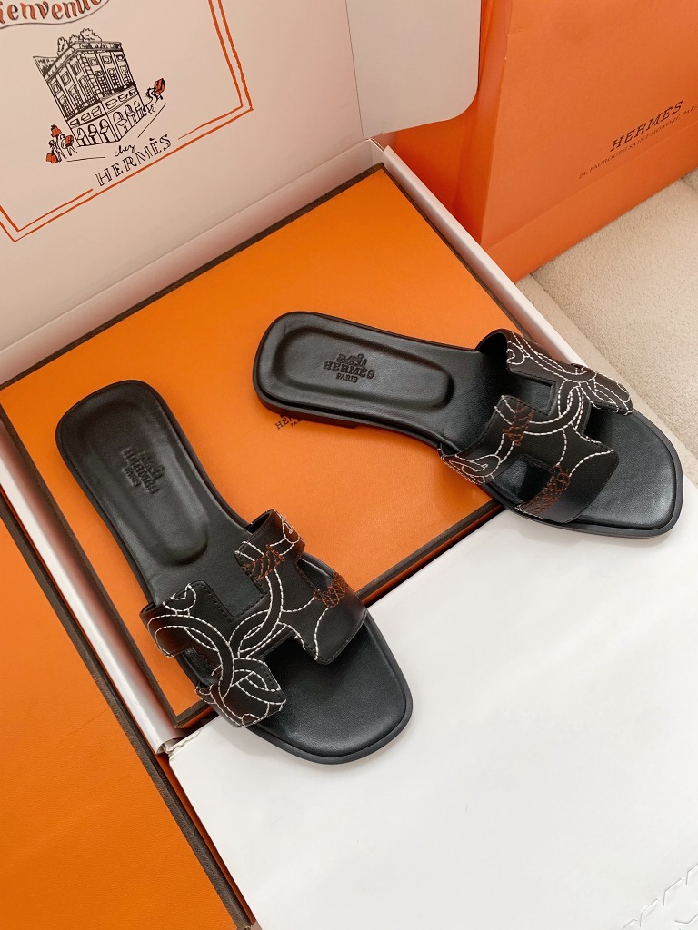 Hermes Slippers(w)-027