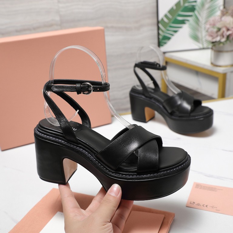 MiuMiu High Heeled Sandals(w)-004