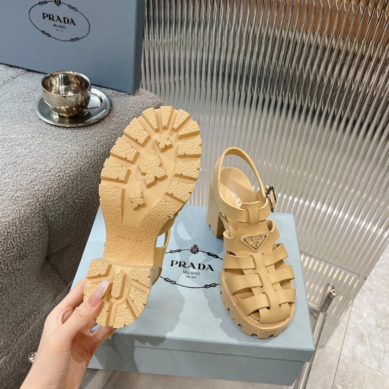 Prada High Heeled Sandals(w)-007