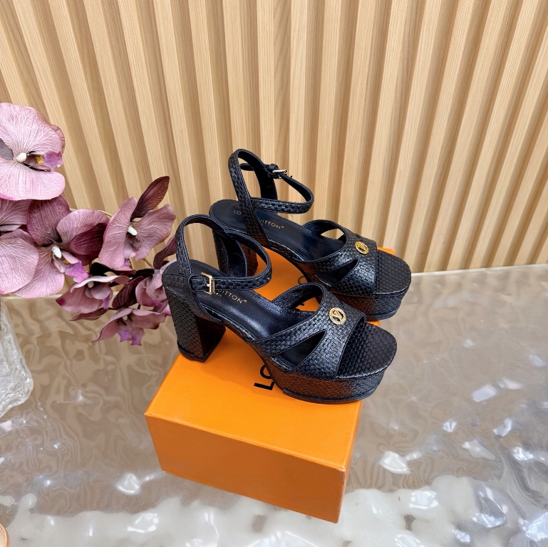 LV High Heeled Sandals(w)-003