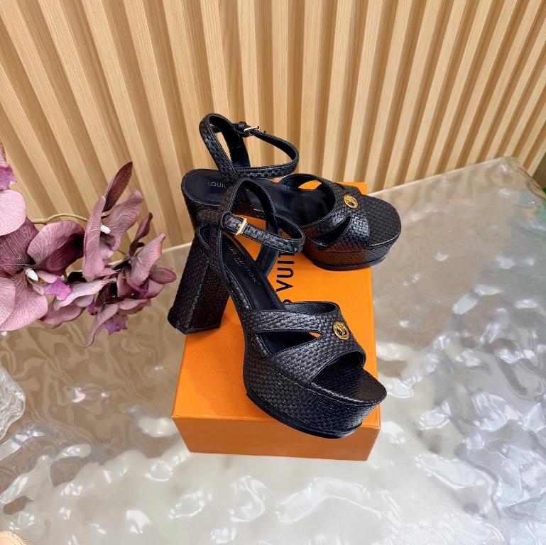 LV High Heeled Sandals(w)-003