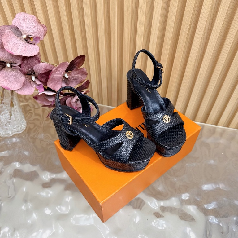 LV High Heeled Sandals(w)-003