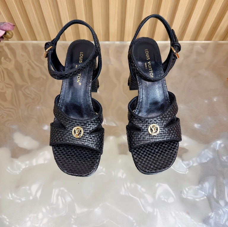 LV High Heeled Sandals(w)-003