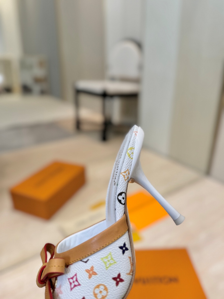 LV High Heeled Sandals(w)-009