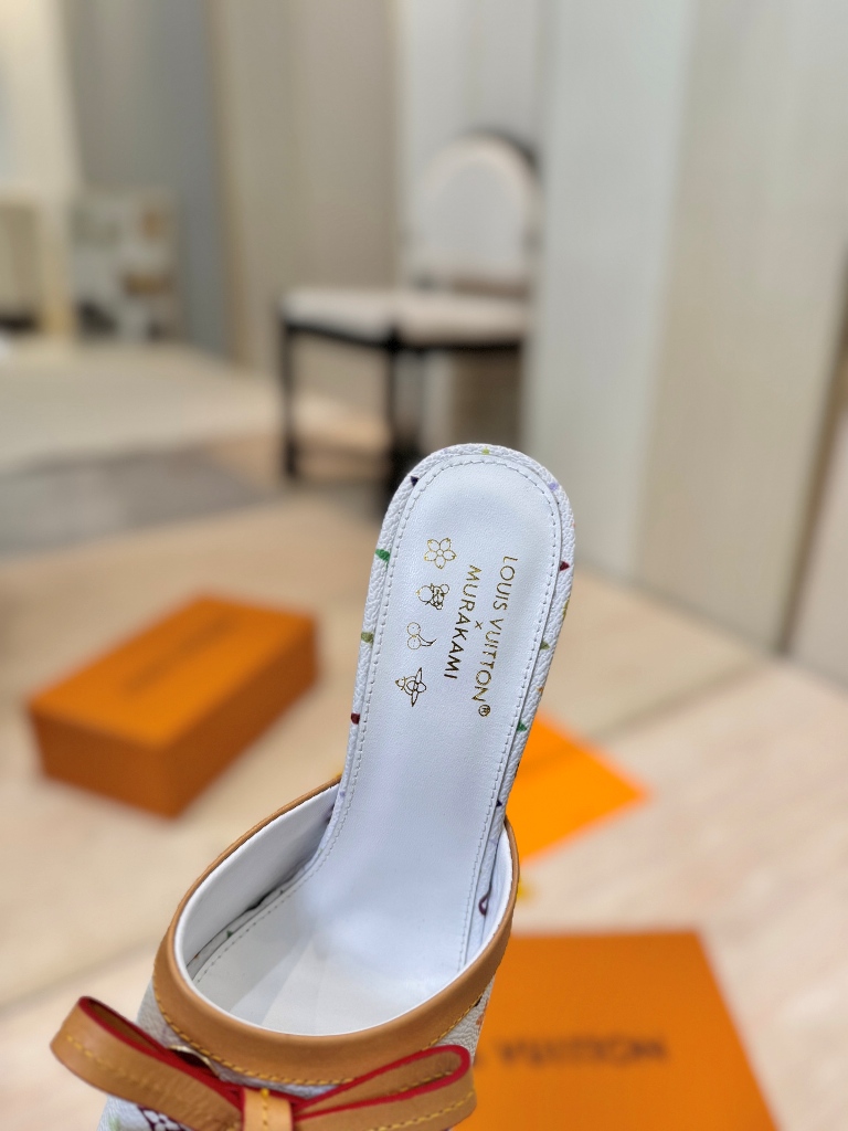LV High Heeled Sandals(w)-009