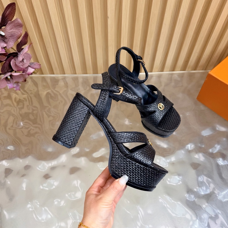 LV High Heeled Sandals(w)-003