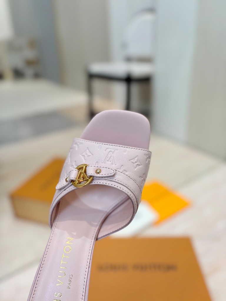 LV High Heeled Sandals(w)-019