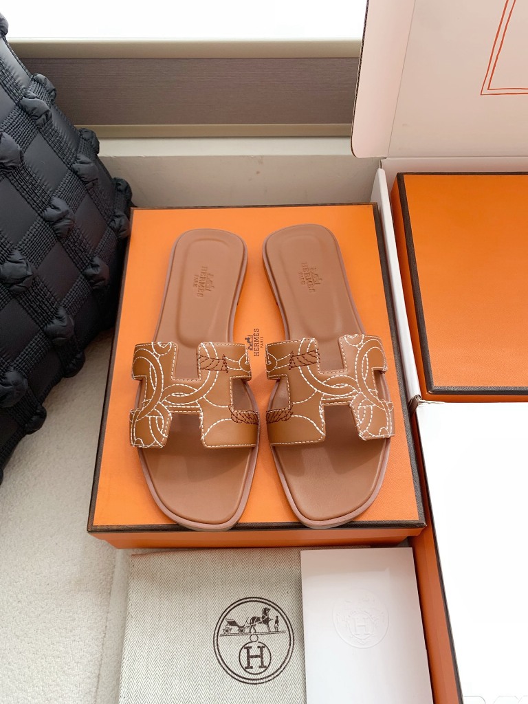 Hermes Slippers(w)-026