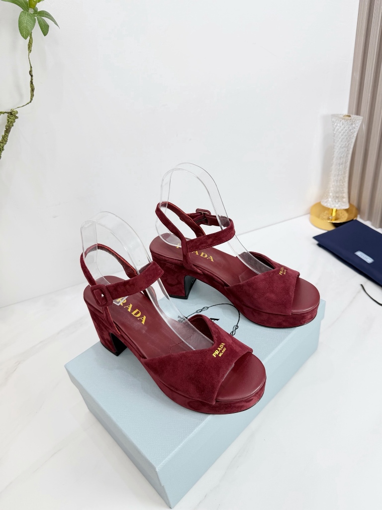 Prada High Heeled Sandals(w)-002
