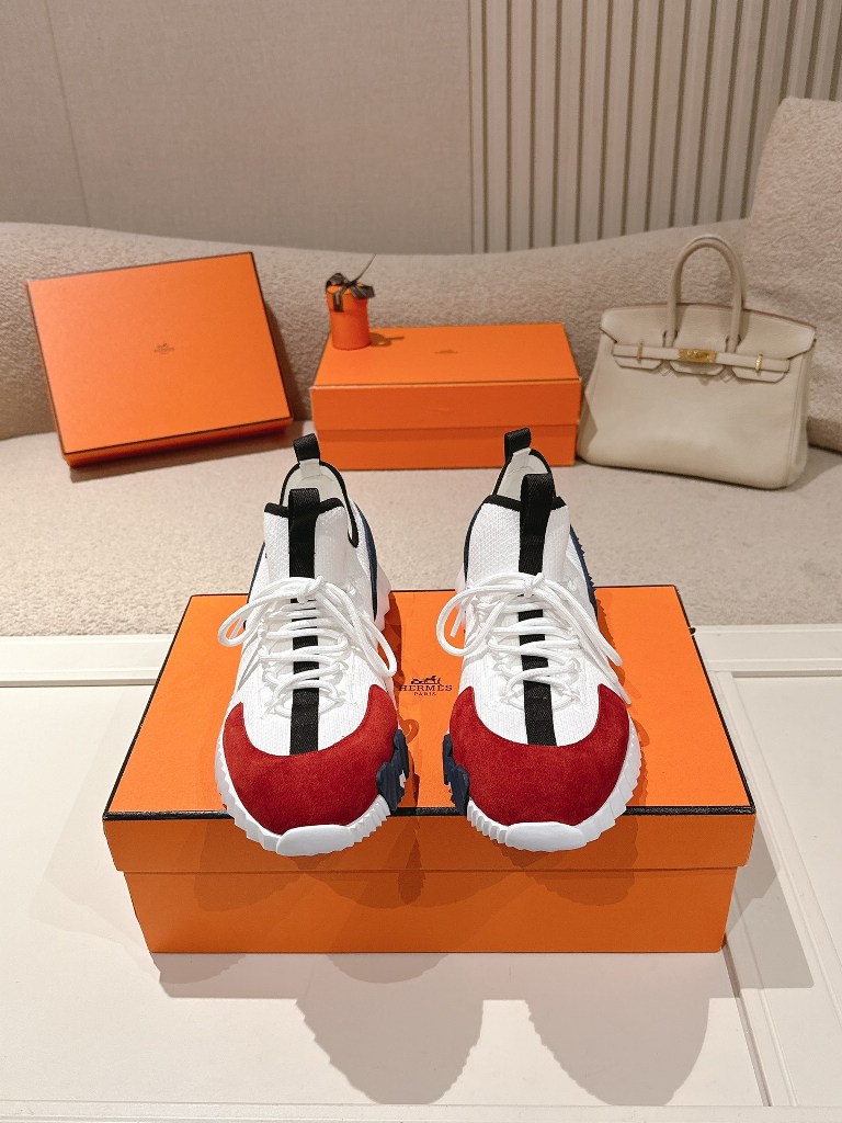 Hermes Couple Shoes-021