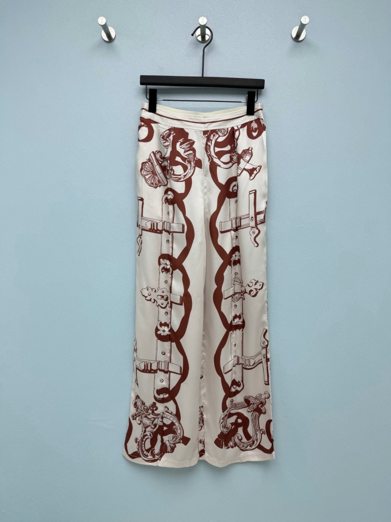 Hermes Silk Pants(w)-A