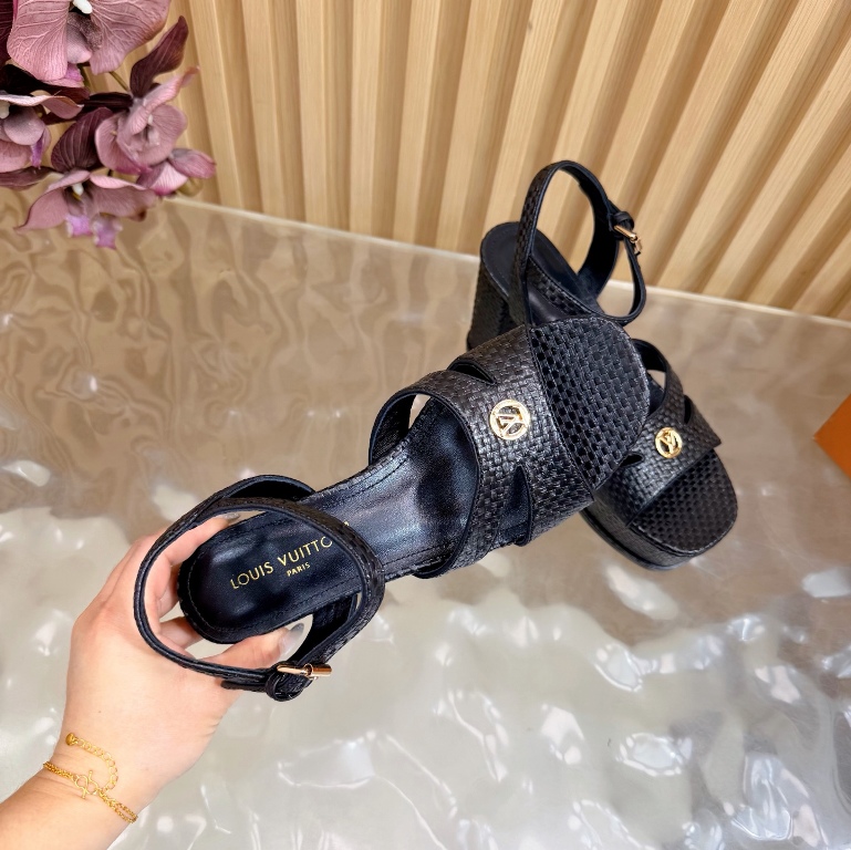 LV High Heeled Sandals(w)-003