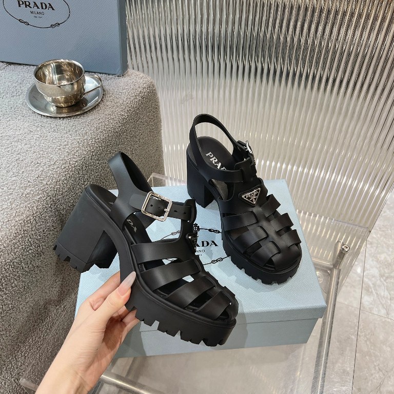 Prada High Heeled Sandals(w)-006