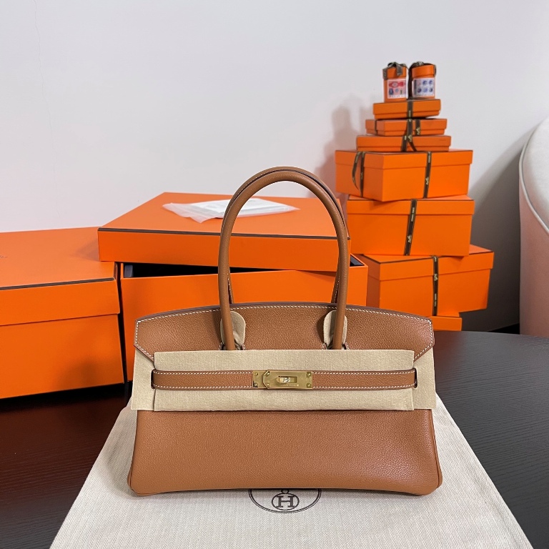 Shoulder Birkin 29cm-Evercolor Leather(37 Gold)-007