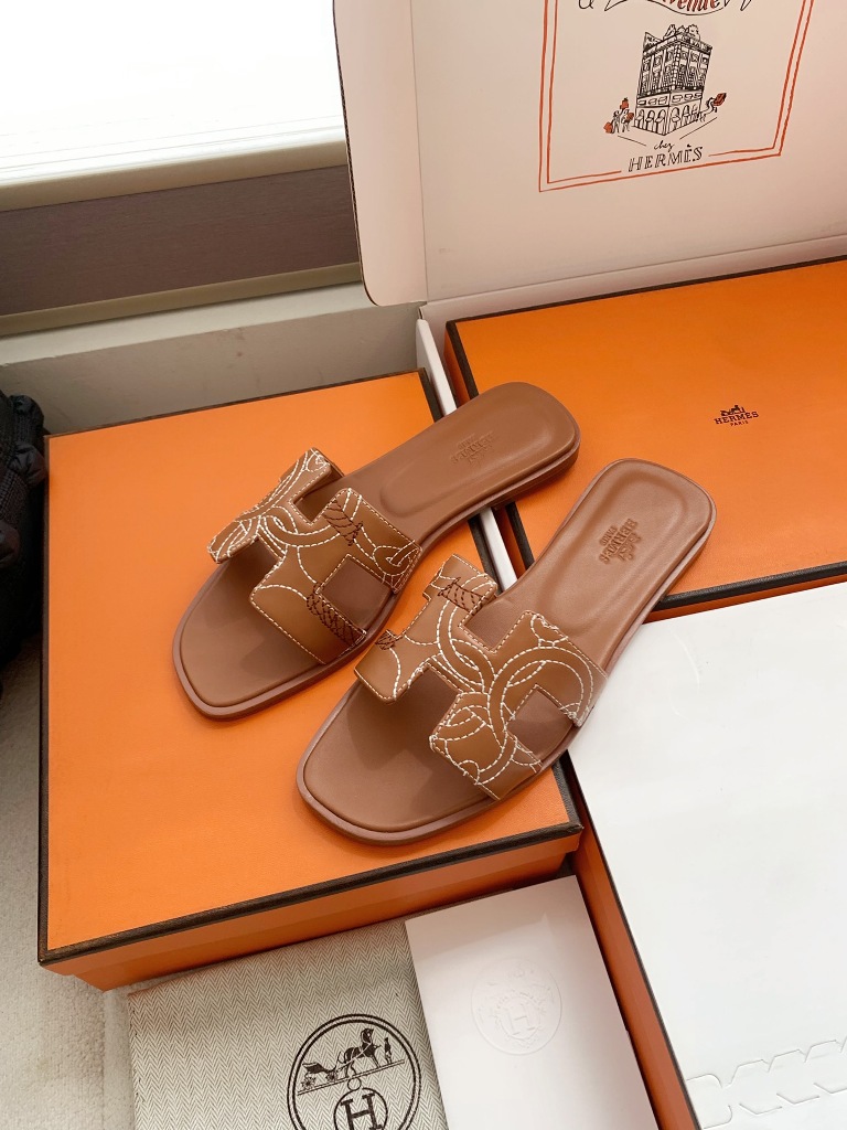 Hermes Slippers(w)-026