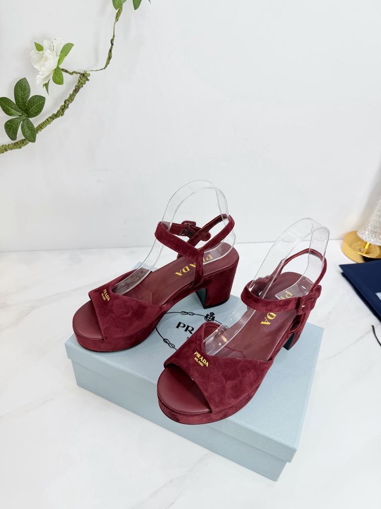 Prada High Heeled Sandals(w)-002