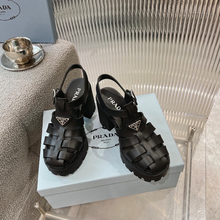 Prada High Heeled Sandals(w)-006