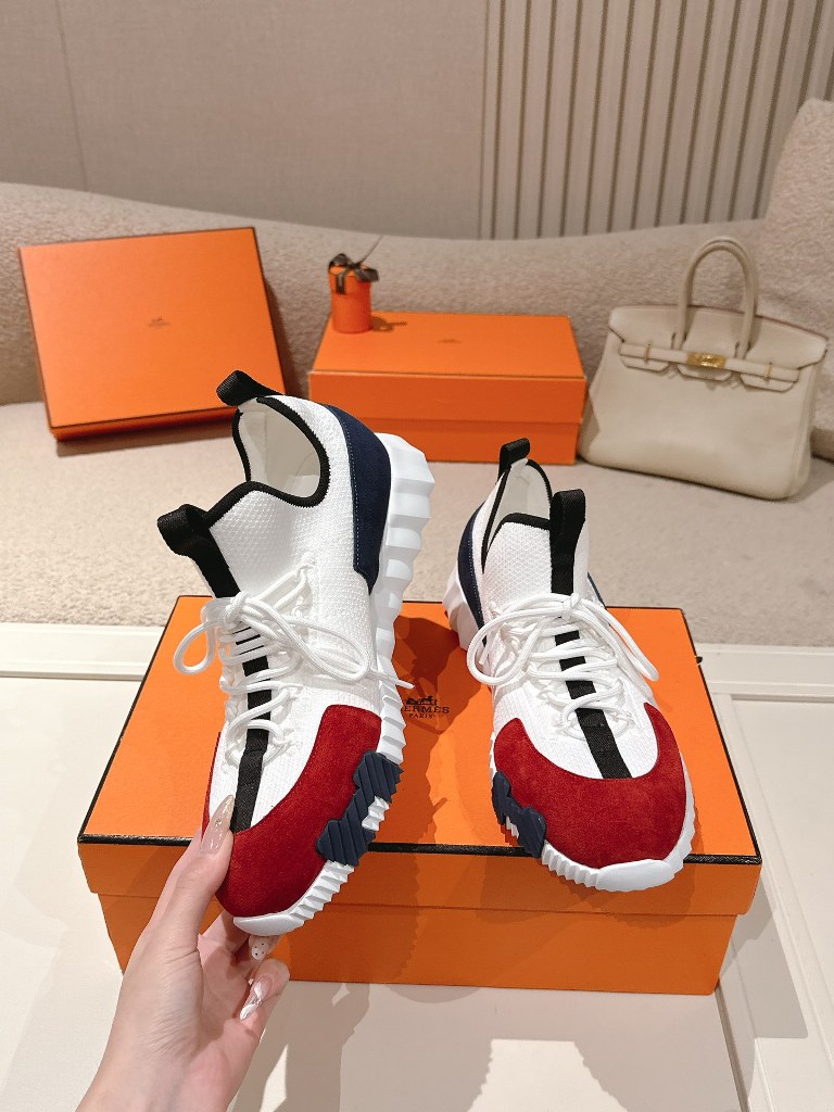 Hermes Couple Shoes-021
