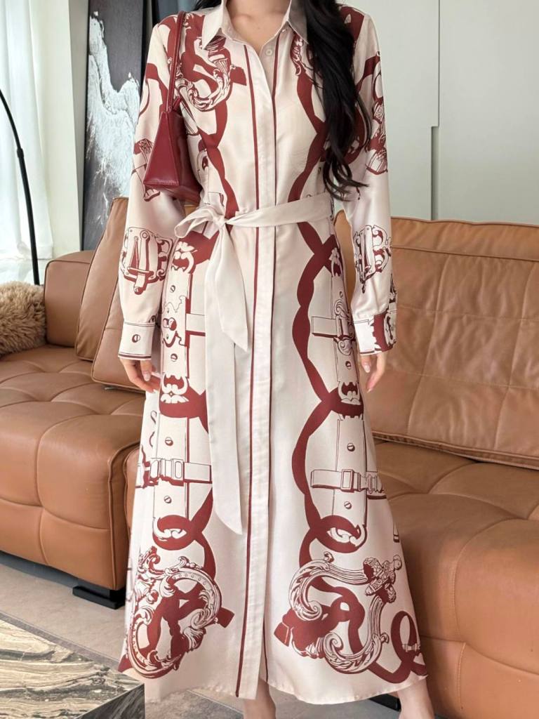 Hermes Silk Dresses-D