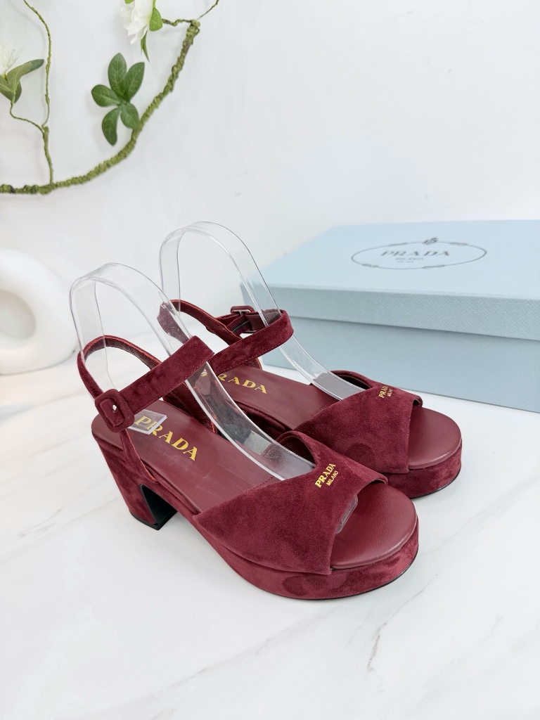 Prada High Heeled Sandals(w)-002